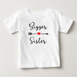 T-shirt Pour Bébé Grande Sœur ~ Conceptions de Sœur