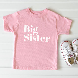 T-shirt Pour Bébé Grande soeur Famille de frères jumelés