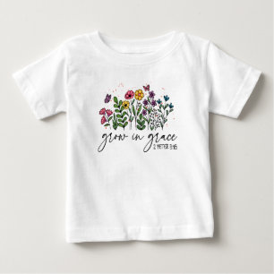 T-shirt Pour Bébé Grandir en grâce