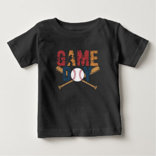 T-shirt Pour Bébé Graphique de baseball de Jour