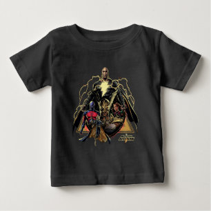 T-shirt Pour Bébé Graphique de groupe triangulaire Adam noir