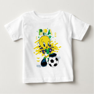 T-shirt Pour Bébé Graphisme TWEETY™ Équipe Brésil Football