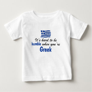 T-shirt Pour Bébé Grec humble