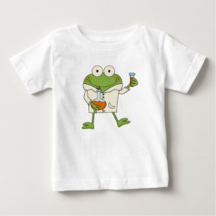 T-shirt Pour Bébé Grenouille de laboratoire