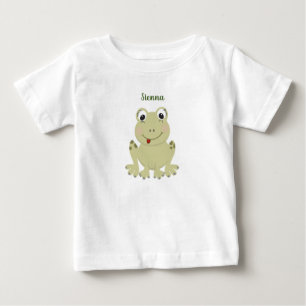 T-shirt Pour Bébé Grenouille verte Tee - shirt pour bébé fille