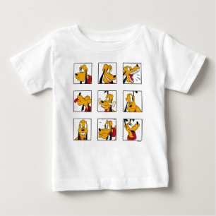 T-shirt Pour Bébé Grille d'expression de Pluton