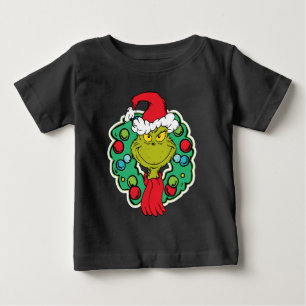 T-shirt Pour Bébé Grille   Vacances de Noël