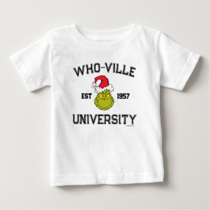 T-shirt Pour Bébé Grille   Who-ville University Est 1957