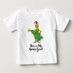 T-shirt Pour Bébé Grinch Classique   Méchant