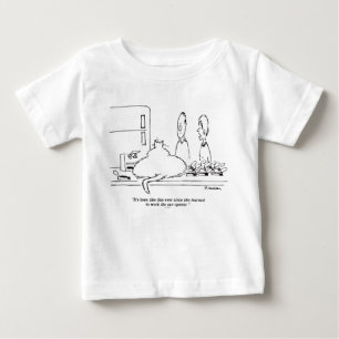 T-shirt Pour Bébé Gros chat