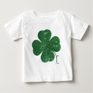 T-shirt Pour Bébé Grosse fermeture à quatre feuilles - style vintage