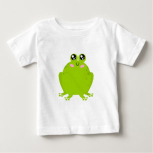 T-shirt Pour Bébé Grosse grenouille mignonne