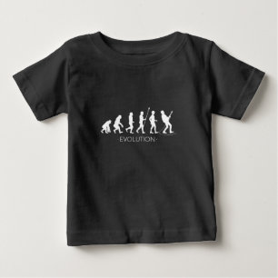 T-shirt Pour Bébé Guitare Évolution du guitariste Rock Music Guit