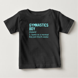 T-shirt Pour Bébé Gymnastique Définition Garçon Gymnaste Gymnaste 