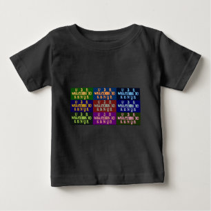 T-shirt Pour Bébé Hakuna Matata Bienvenue au Kenya.png