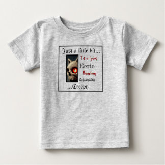 T-shirt Pour Bébé Halloween chat déplaisant