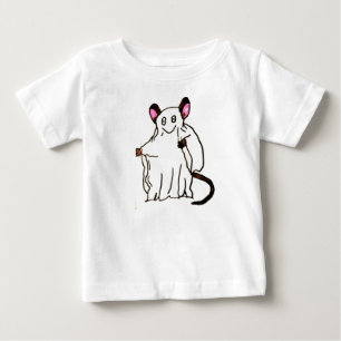 T-SHIRT POUR BÉBÉ HALLOWEEN MOUSE GHOST