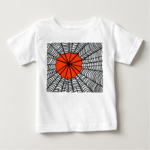 T-shirt Pour Bébé Halloween Spider Web