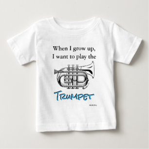 T-shirt Pour Bébé HAMbyWG - Romper, T-shirt, Snap T - Trumpet