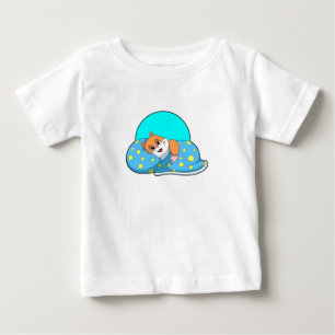 T-shirt Pour Bébé Hamster au coucher avec couverture.PNG