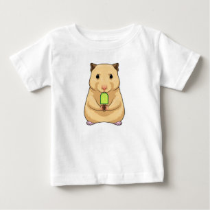 T-shirt Pour Bébé Hamster Popsicle