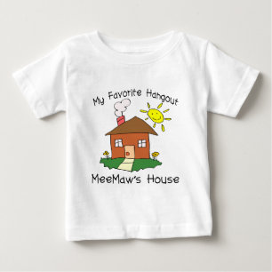 T-shirt Pour Bébé Hangout favori Maison de MeeMaw