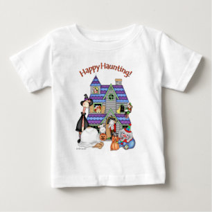 T-shirt Pour Bébé Hantise heureuse de BaZooples !