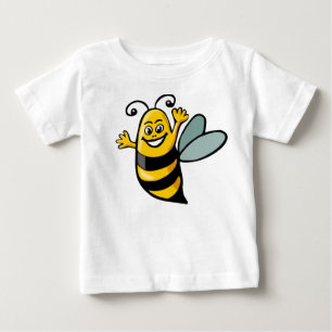 T-shirt Pour Bébé Happy Bee - Customisé