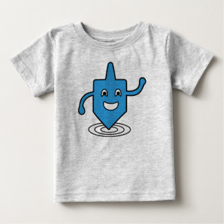T-shirt Pour Bébé Happy Blue Dreidel Sweatshirt