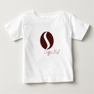 T-shirt Pour Bébé Haricot de café funky