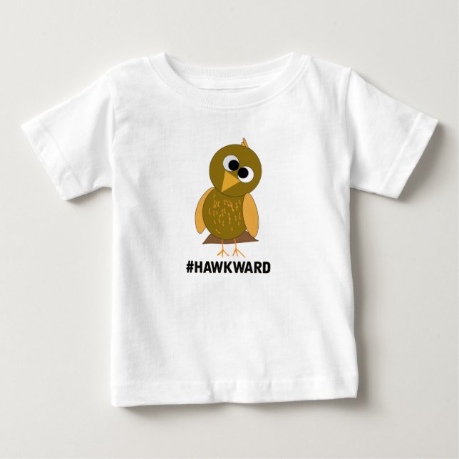 T-shirt Pour Bébé hawkward (Devant)