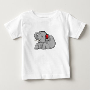 T-shirt Pour Bébé Headphone