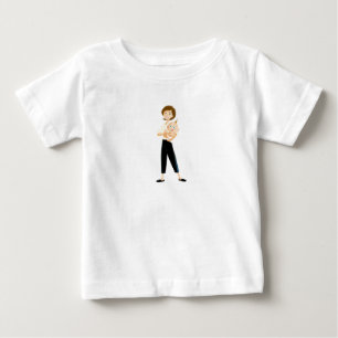 T-shirt Pour Bébé Helen incroyable tenant Jack