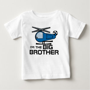 T-shirt Pour Bébé Hélicoptère Big Brother