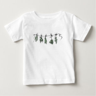 T-shirt Pour Bébé Herbes du jardin