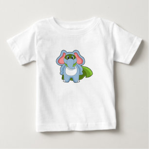 T-shirt Pour Bébé Héros éléphant