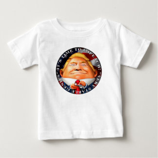 T-shirt Pour Bébé Heure d'attaquer, "génie très stable "