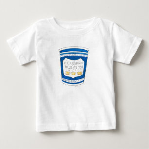 T-shirt Pour Bébé Heureux de vous servir Blue Greek Diner Coffee Cup