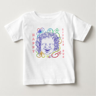 T-shirt Pour Bébé Heureux et riant de joie 