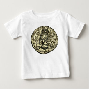 T-shirt Pour Bébé Hibou d'Athéna