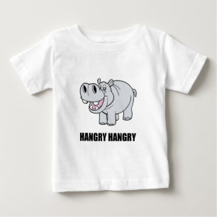 T-shirt Pour Bébé Hippopotame de Hangry