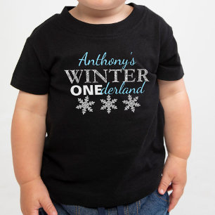 T-shirt Pour Bébé Hiver ONE derland 1er anniversaire