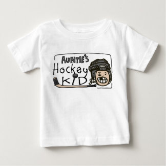 T-shirt Pour Bébé Hockey Kid de tante