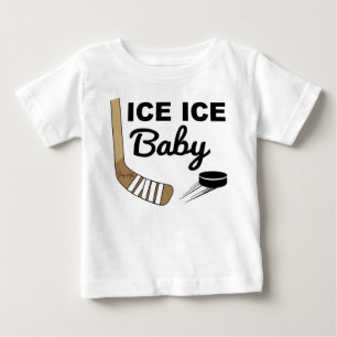 T-shirt Pour Bébé Hockey sur glace pour bébé sur glace