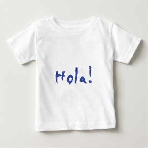 T-shirt Pour Bébé Hola