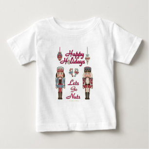 T-shirt Pour Bébé Holiday Nutcracker