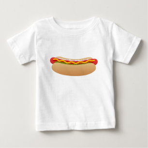 T-shirt Pour Bébé Hot-dog