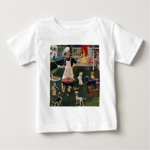 T-shirt Pour Bébé Hot-dogs