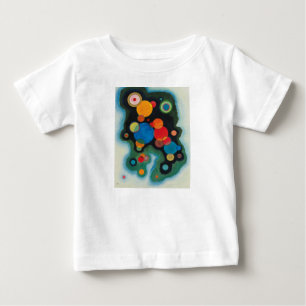 T-shirt Pour Bébé Huile Abstraite de Kandinsky Deepened Impulse sur 