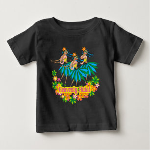 T-shirt Pour Bébé Hula Infant Creeper céleste